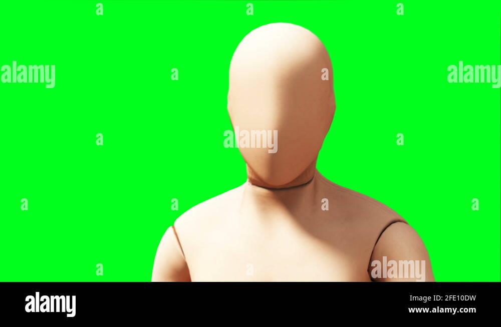 Dummy, mannequin animation. Phisical, motion blur. Realistic 4k