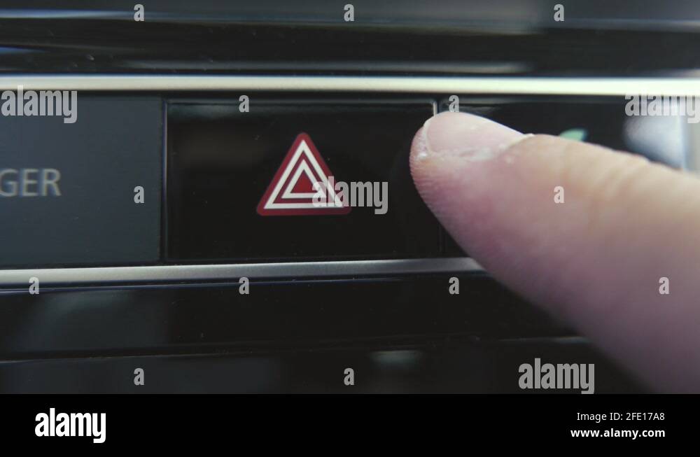 Car hazard light breakdown Stock Videos & Footage HD and 4K Video