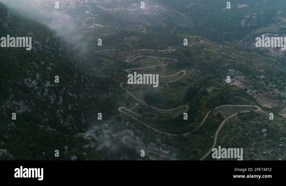 Mountain road in lebanon Stock Videos & Footage HD and 4K Video Clips