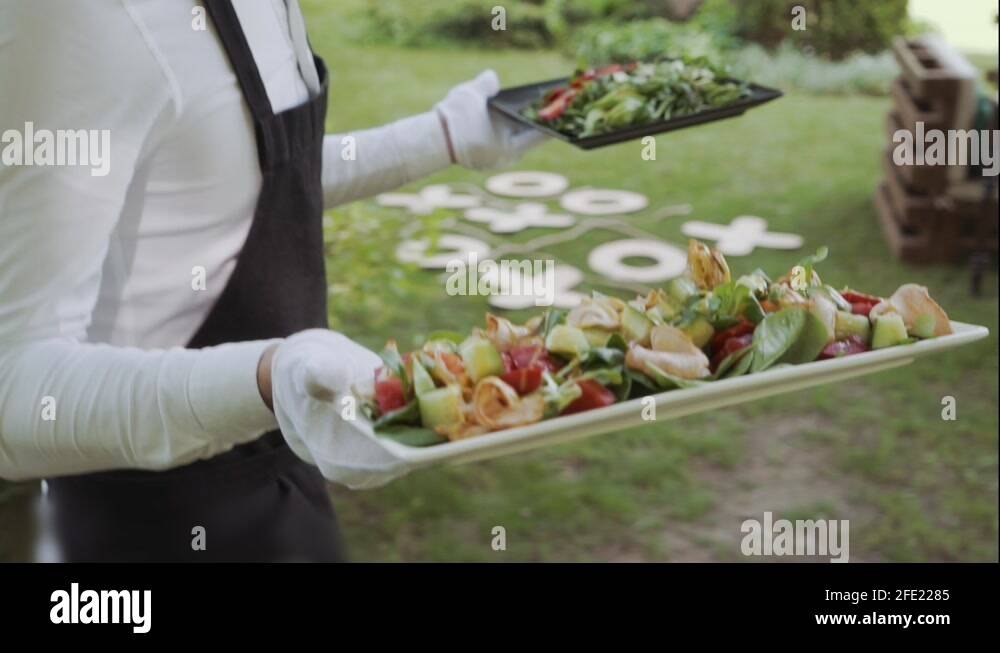 Waiter Carrying Plates Stock Videos Footage Hd And 4k Video Clips