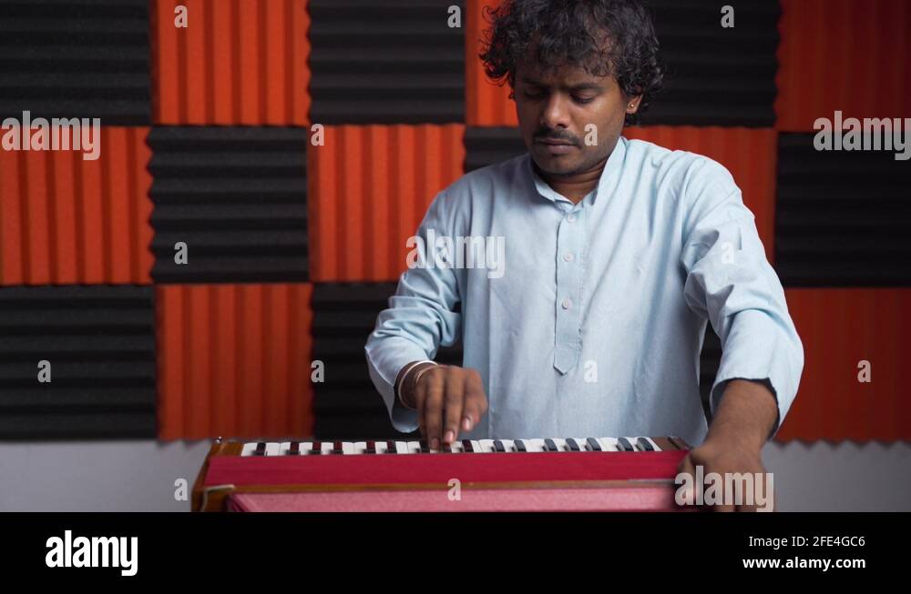Harmonium music instrument Stock Videos & Footage HD and 4K Video