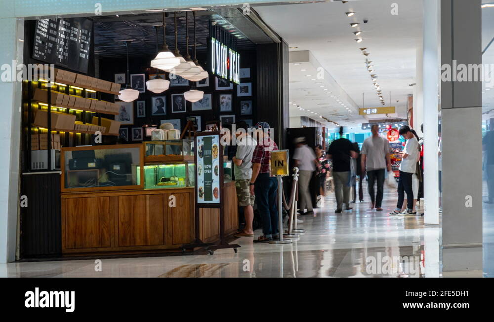 jakarta city center famous mall coffee cafe timelapse panorama 4k