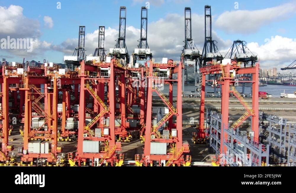 Hong kong port cranes Stock Videos & Footage - HD and 4K Video Clips ...