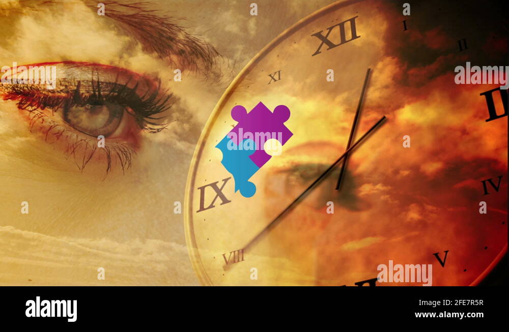 Jigsaw clock Stock Videos & Footage HD and 4K Video Clips Alamy