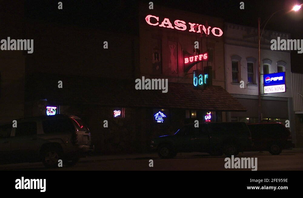 Buff's Bar in Forsyth, Montana Stock Video Footage Alamy