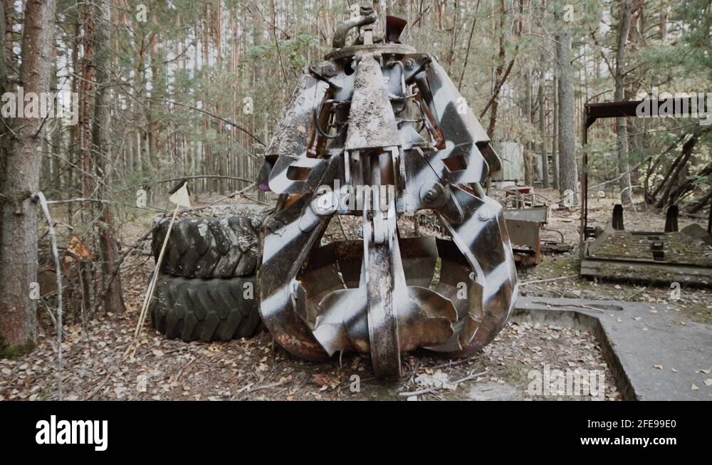 Ladle Chernobyl Radioactive industrial ladle in the vicinity of Chernobyl Stock Video ...