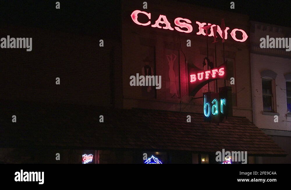 Buff's Bar in Forsyth, Montana Stock Video Footage Alamy