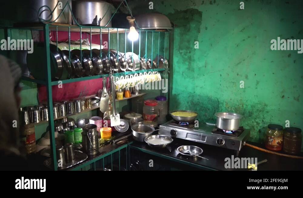 Indian cooking kitchen Stock Videos & Footage - HD and 4K Video Clips