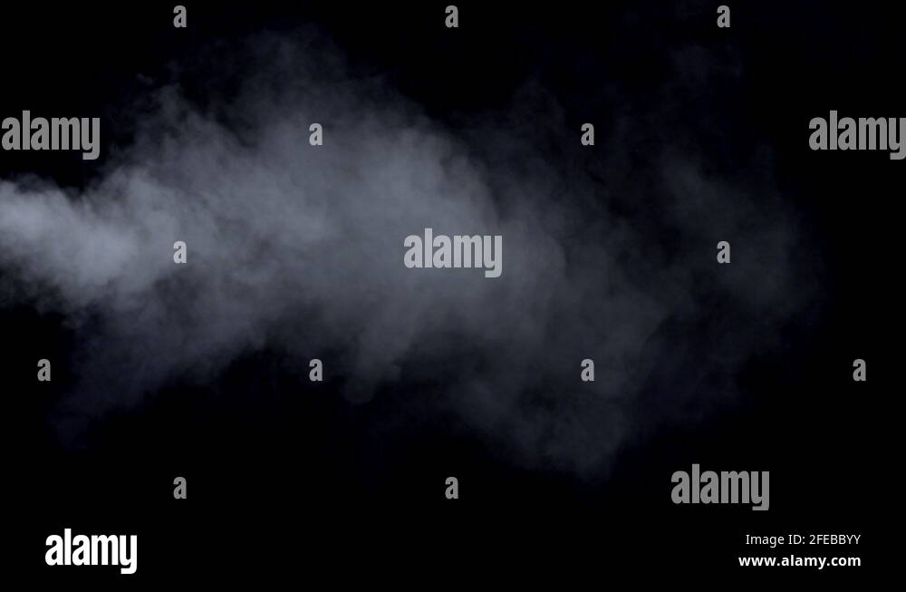 Atmospheric spooky smoke VFX Halloween magic element. Haze background ...