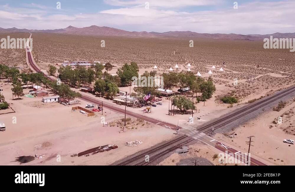 DRONE SHOT OF SMALL TOWN NIPTON CALIFORNIA Stock Video Footage Alamy