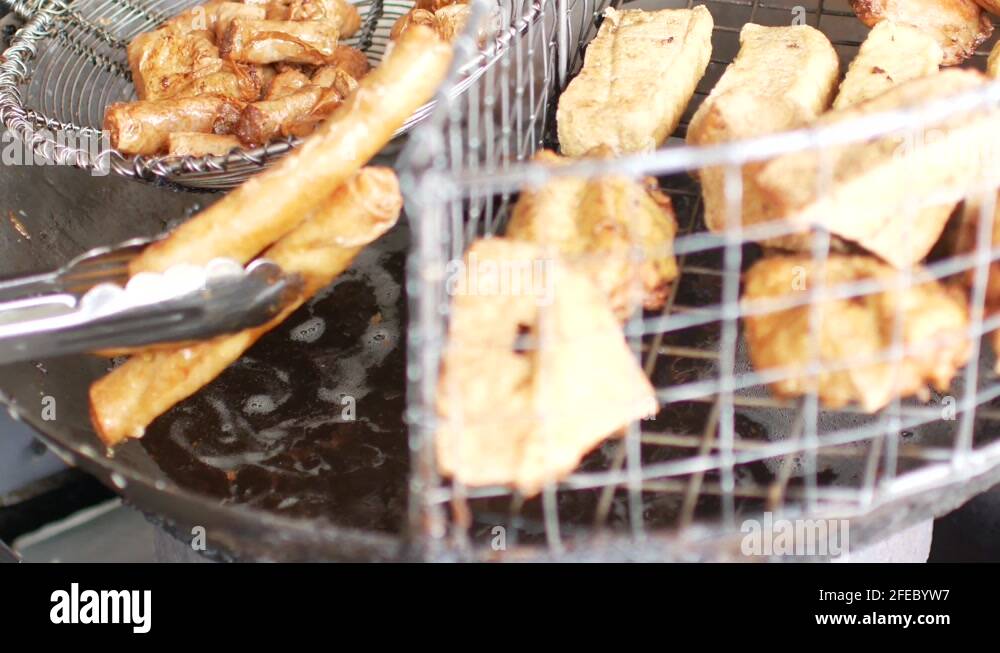 Deep fried soybean curd Stock Videos & Footage HD and 4K Video Clips