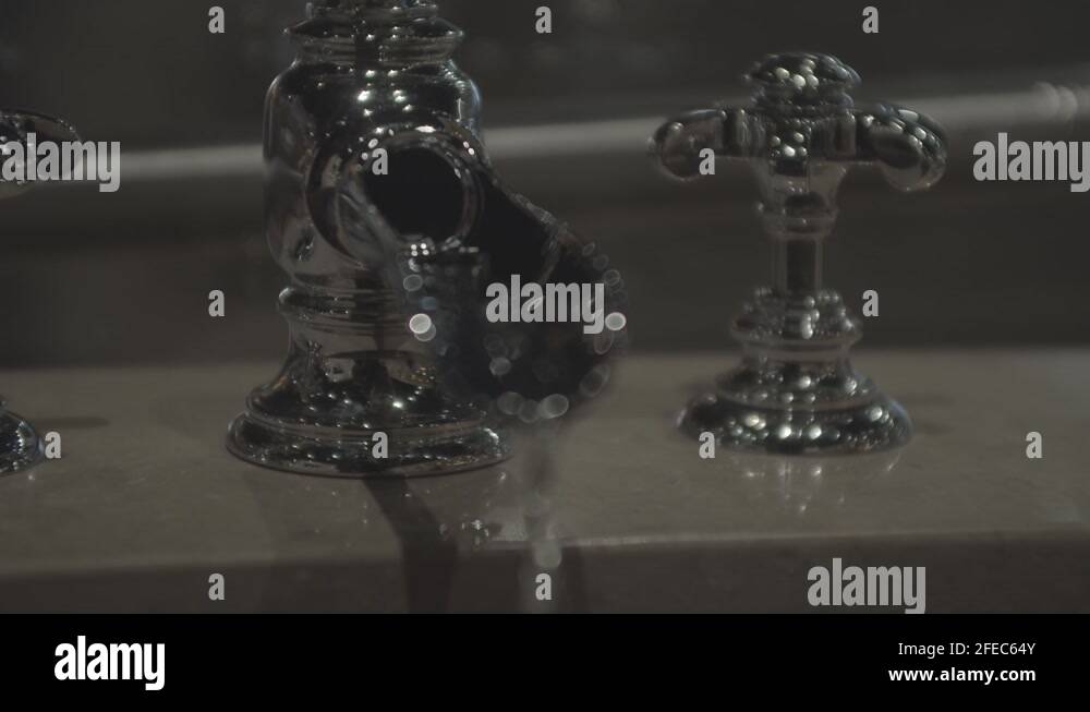 Water coming out of faucet Stock Videos & Footage HD and 4K Video