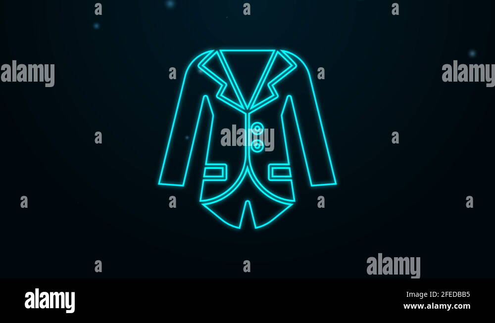 Bright neon blue jacket Stock Videos & Footage HD and 4K Video Clips