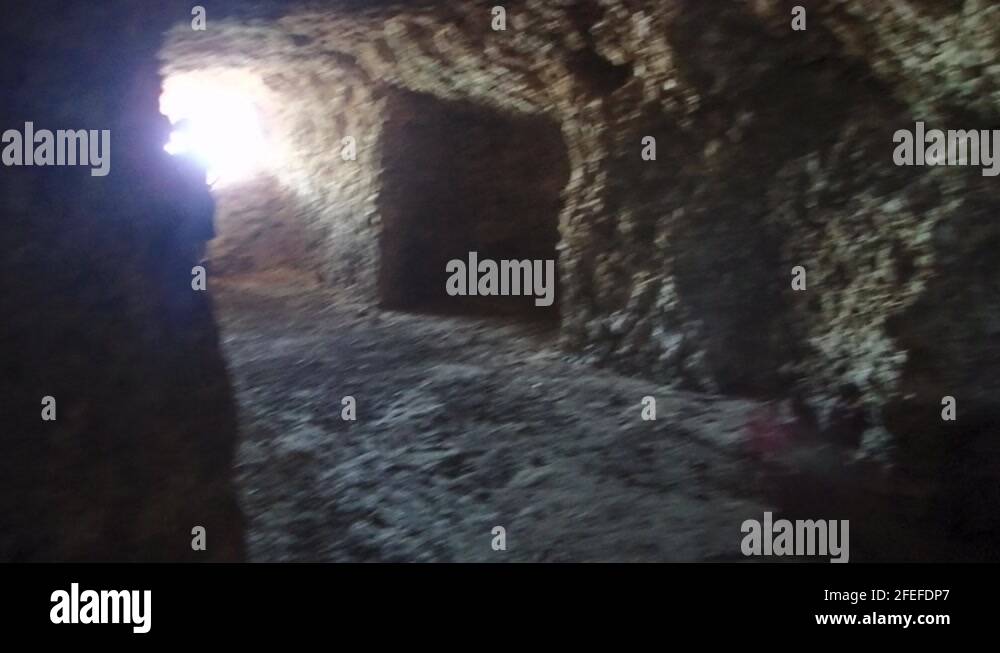 World War 2 japanese tunnels submarine base PNG Rabaul sept 2020 Stock Video Footage Alamy