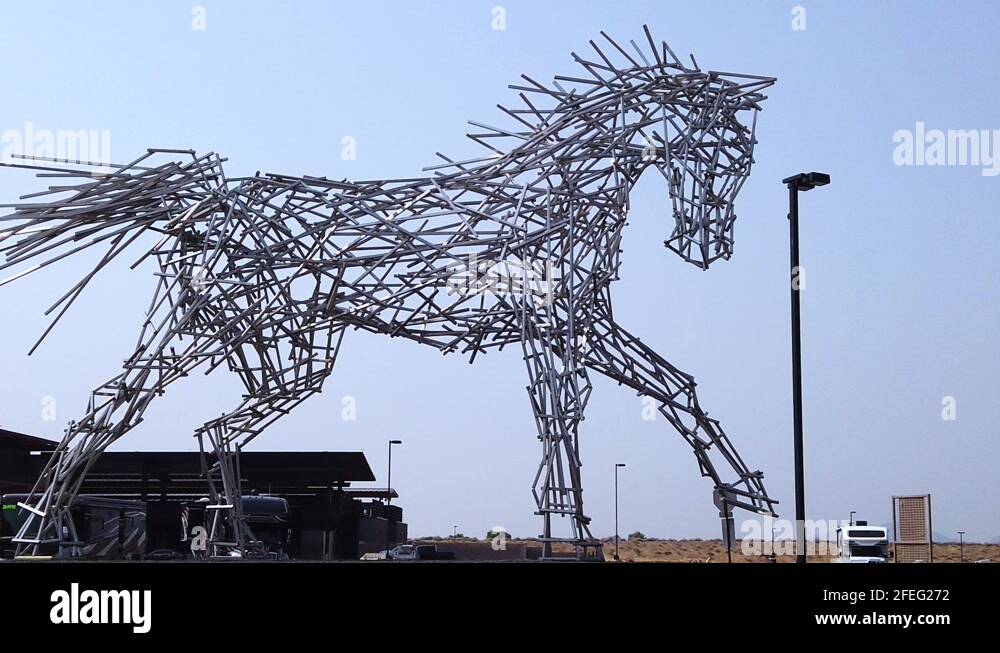 Giant horse sculpture Stock Videos & Footage HD and 4K Video Clips