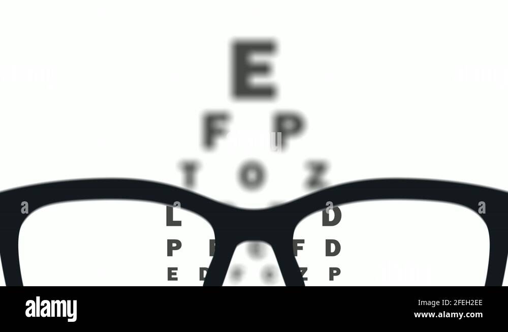 Eye sight chart Stock Videos & Footage HD and 4K Video Clips Alamy