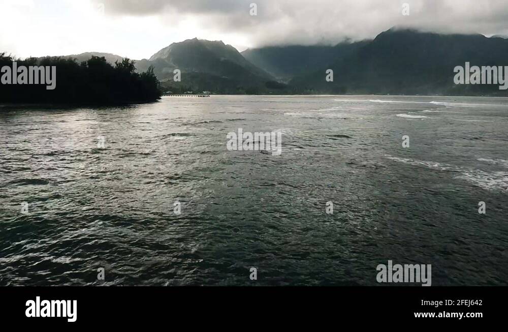 Hanalei bay tsunami footage