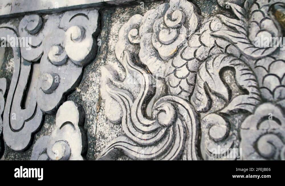 Intricate stone sculpture detail temple Stock Videos & Footage - HD and ...