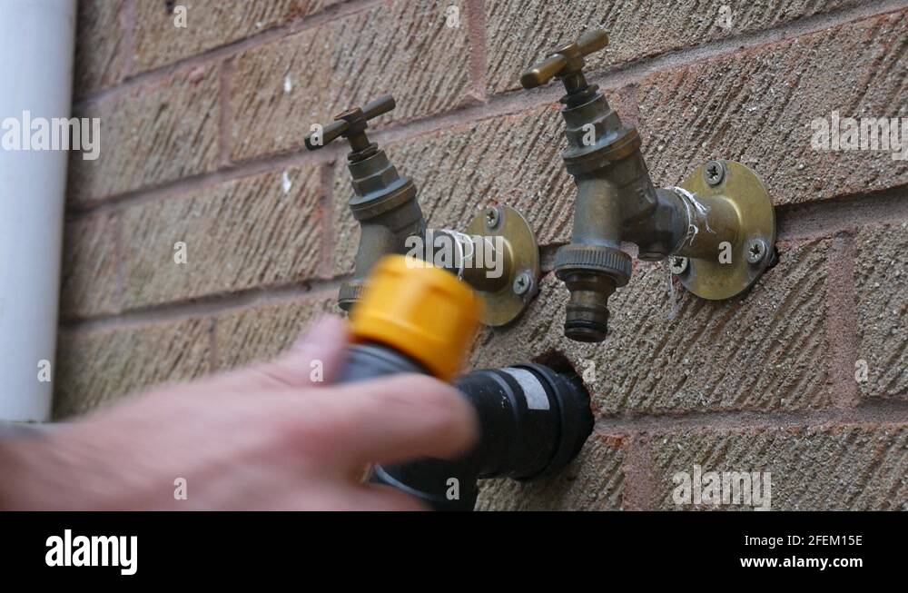 Connecting hose to tap Stock Videos & Footage HD and 4K Video Clips