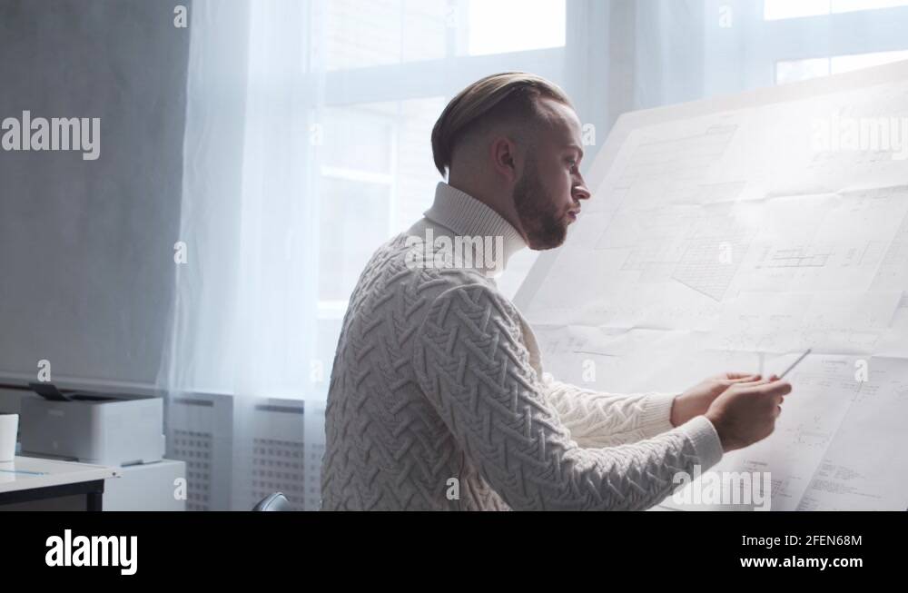 Drawing board desk architect Stock Videos & Footage - HD and 4K Video