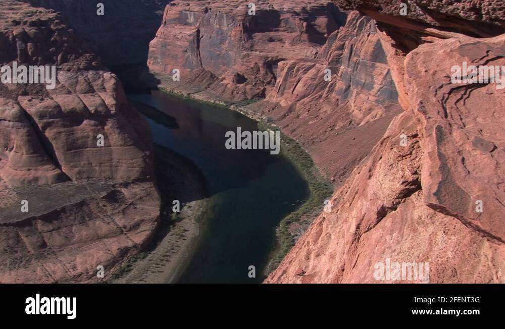 Colorado river at horseshoe bend Stock Videos & Footage HD and 4K