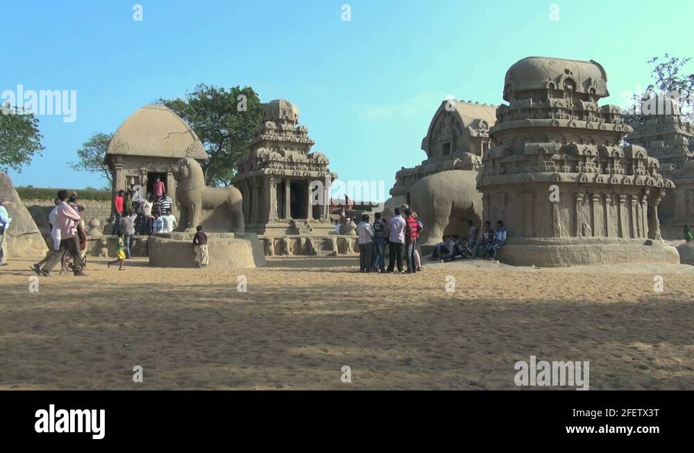 India mahabalipuram temples Stock Videos & Footage - HD and 4K Video ...