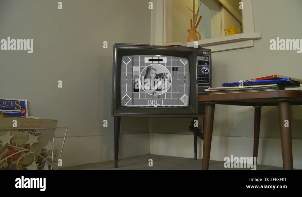 Television testcard bbc Stock Videos & Footage HD and 4K Video Clips