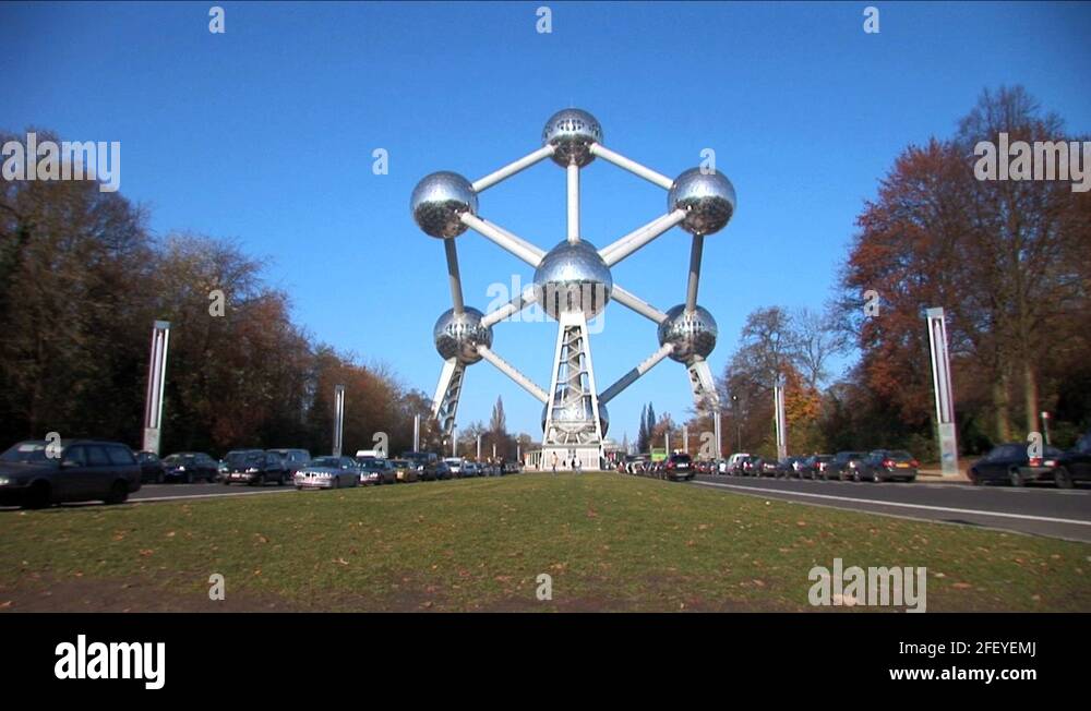 Architectural architecture art atom atomium belgium brussels city ...