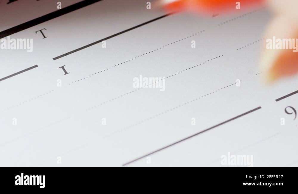 Beginning calendar Stock Videos & Footage HD and 4K Video Clips Alamy