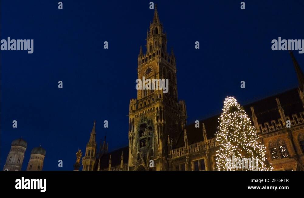 Marienplatz Christmas Market Stock Videos Footage HD And 4K Video 