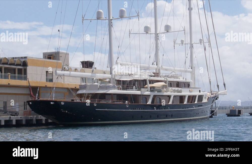 EOS world's largest sailing private luxury yacht ship of Barry Diller