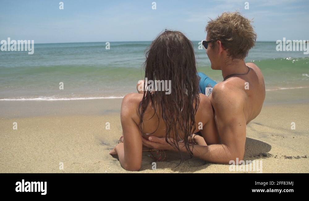 Threesome On The Beach