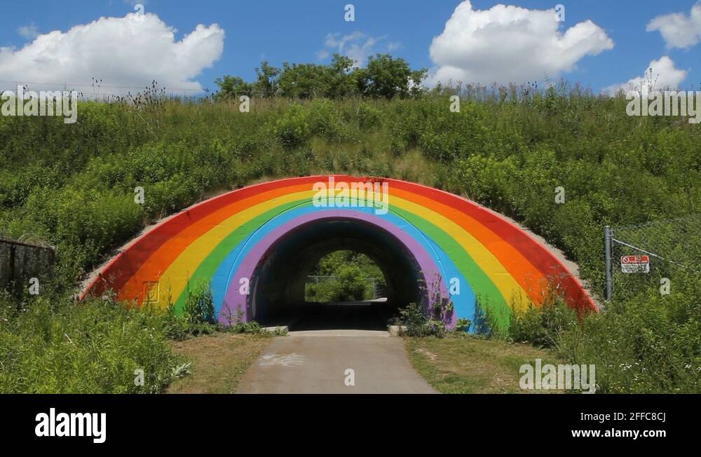 Rainbow tunnel Stock Videos & Footage HD and 4K Video Clips Alamy