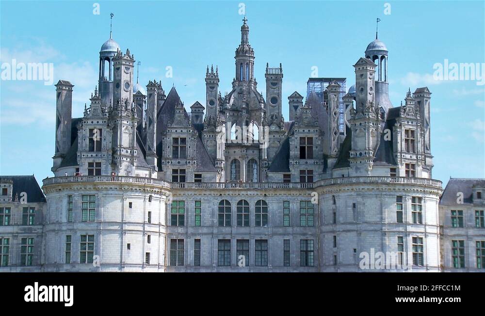 Chateau de Chambord Chambord France Stock Video Footage Alamy