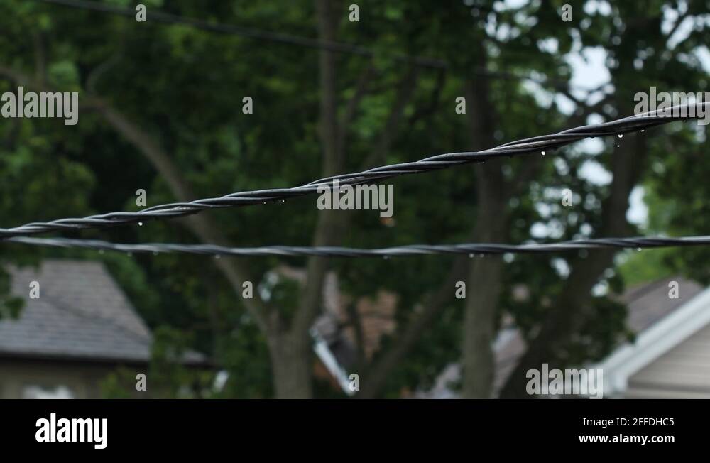 Wet wires Stock Videos & Footage HD and 4K Video Clips Alamy