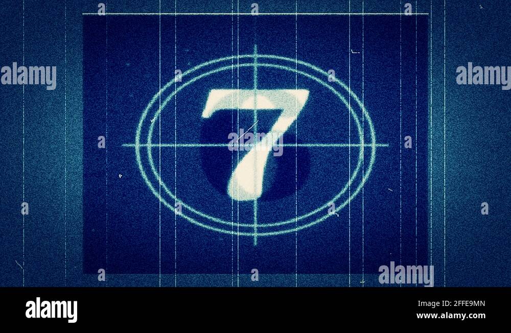 Retro Countdown Video Background 1568 - 4K Stock Video Footage - Alamy