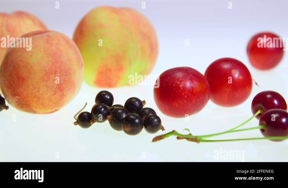 Hair Clips: Autumn Fruits