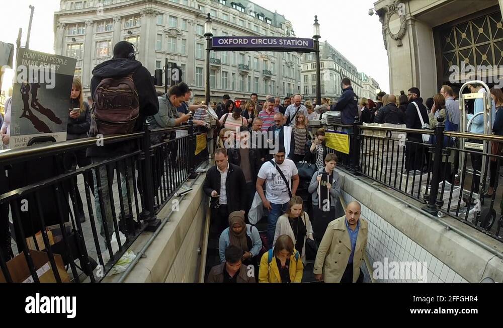 Underground escalator oxford circus station Stock Videos & Footage HD and 4K Video Clips Alamy