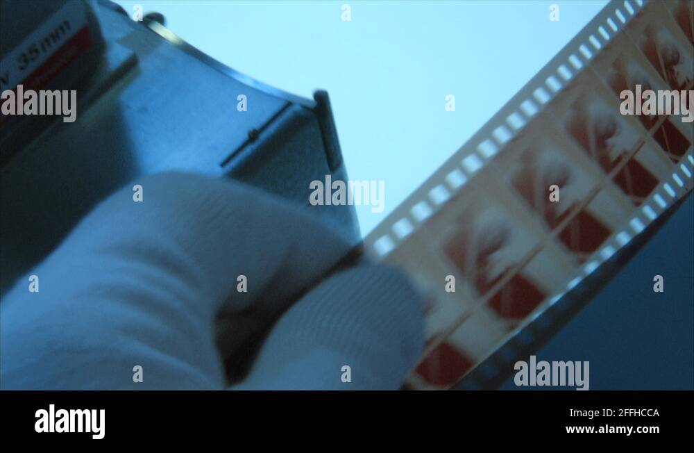 the film is set on the device mounting Stock Video Footage Alamy
