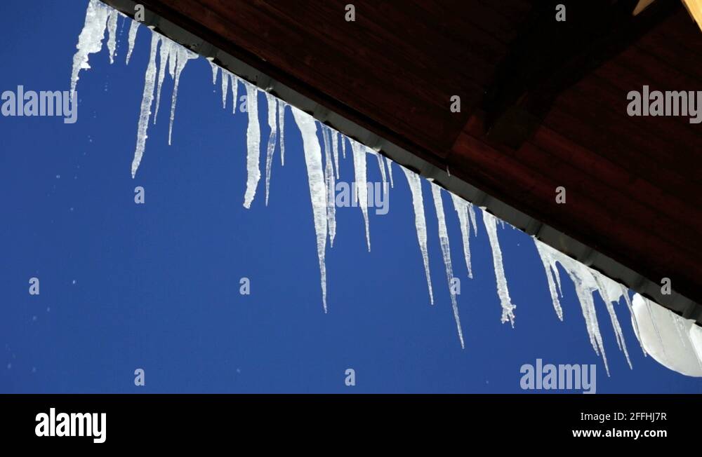 Ice spikes cold weather Stock Videos & Footage HD and 4K Video Clips