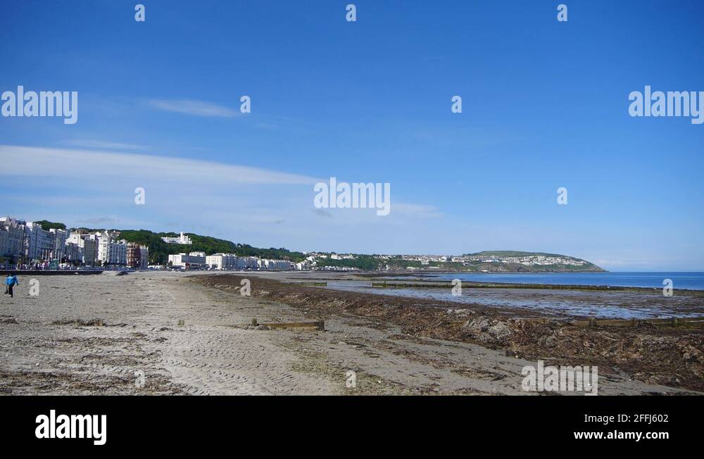 Douglas beach isle of man Stock Videos & Footage HD and 4K Video