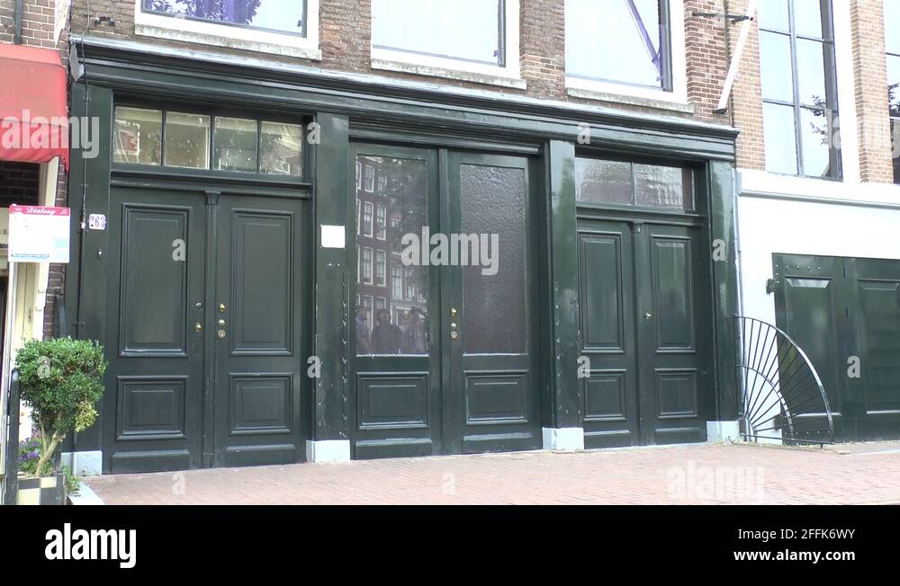 Front door anne frank house Stock Videos & Footage HD and 4K Video