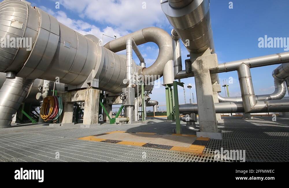 Petrol refinery heat exchanger Stock Videos & Footage - HD and 4K Video