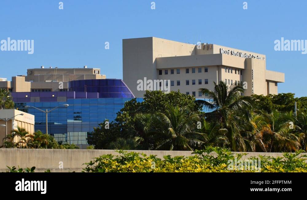 Mount Sinai Hospital Miami Beach 4k Stock Video Footage Alamy