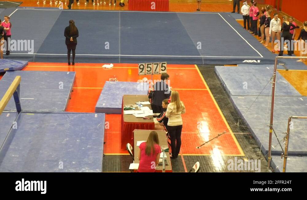 Women's college gymnastics Stock Videos & Footage HD and 4K Video