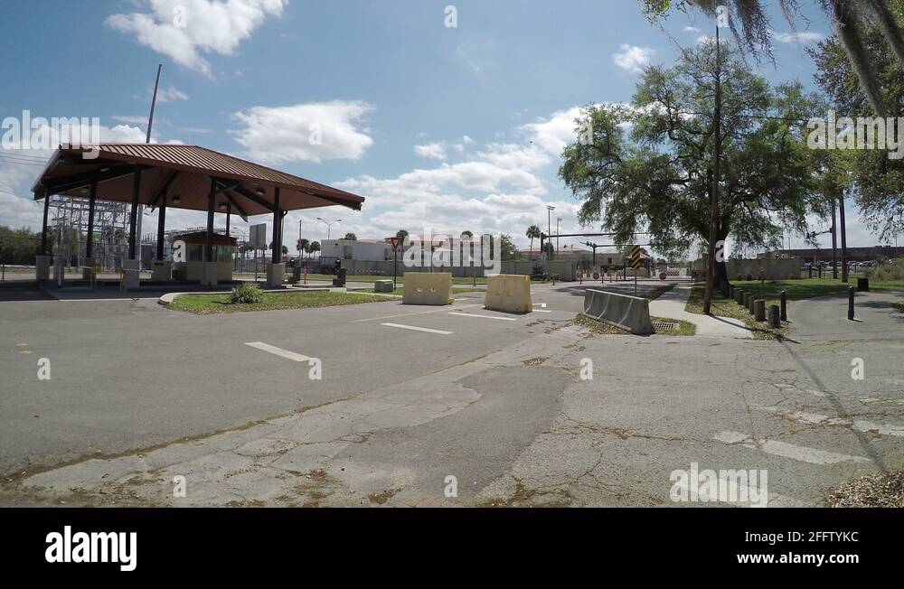 Macdill Air Force Base Gate 2 Stock Video Footage Alamy