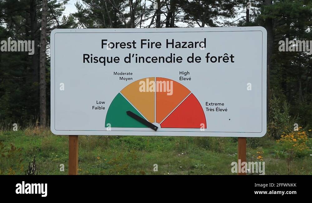 Fire hazard warning sign Stock Videos & Footage HD and 4K Video Clips