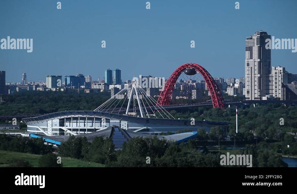 Krylatskoye sports complex velodrome Stock Videos & Footage - HD and 4K ...