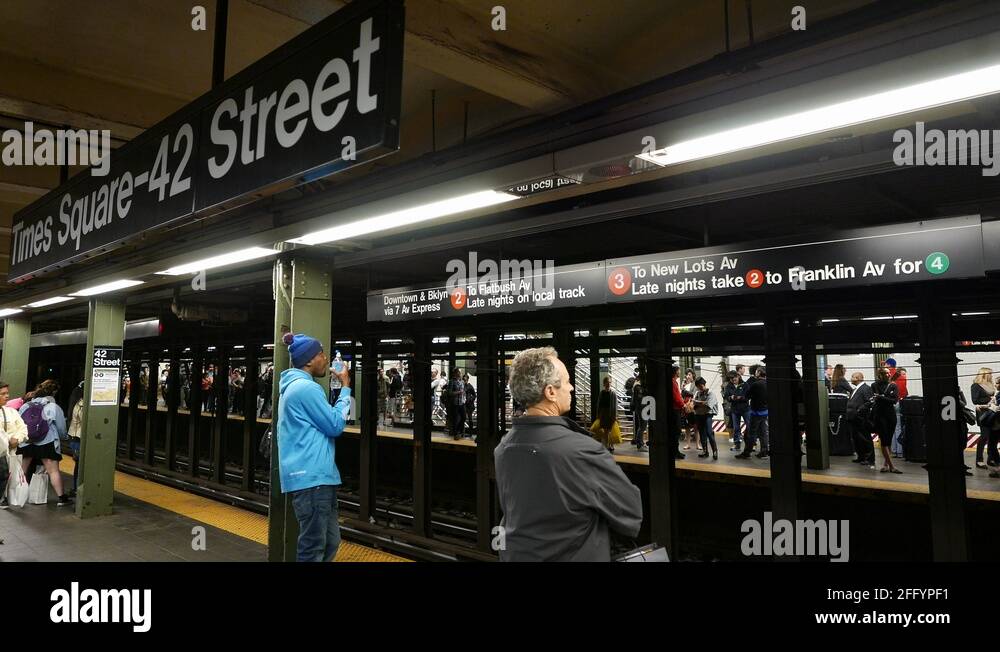 SUBWAY 43RD STREET visual data 3