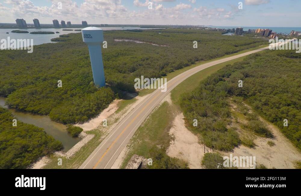 Bonita Springs Water Tower 4k Stock Video Footage Alamy